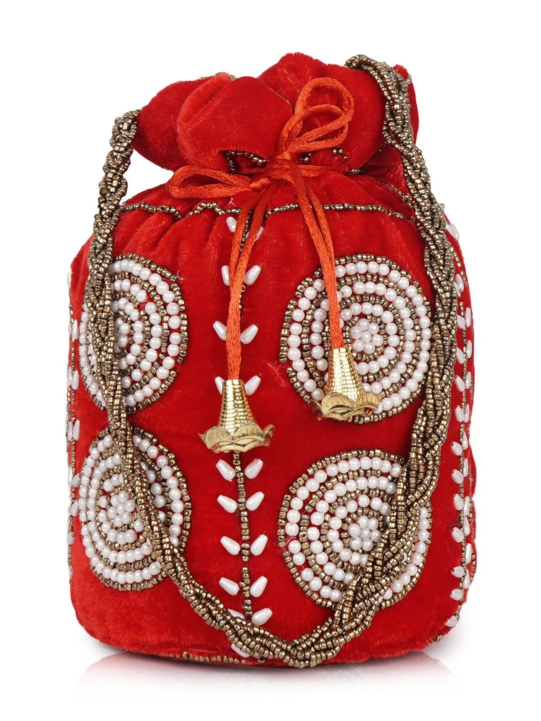 ROLEXO Embellished Potli Clutch