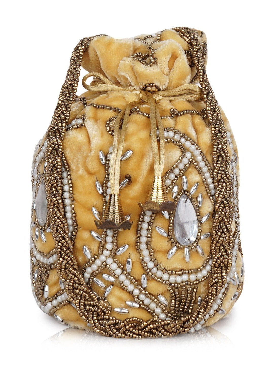 ROLEXO Embellished Potli Clutch