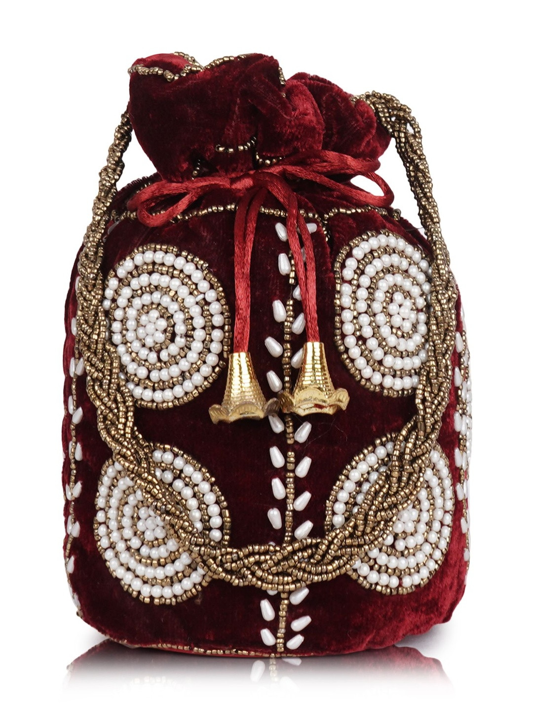 ROLEXO Embellished Potli Clutch