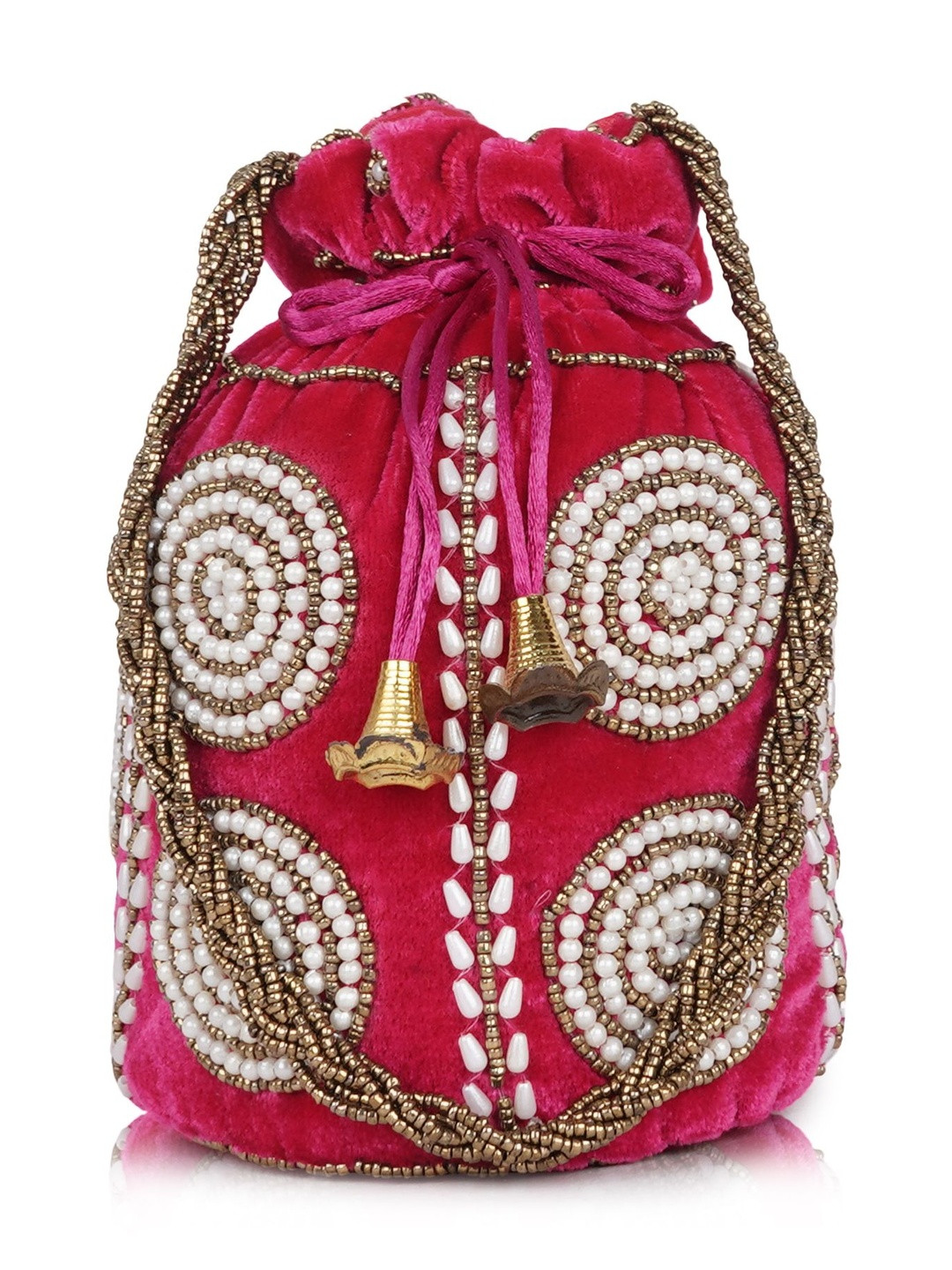 ROLEXO Embellished Potli Clutch