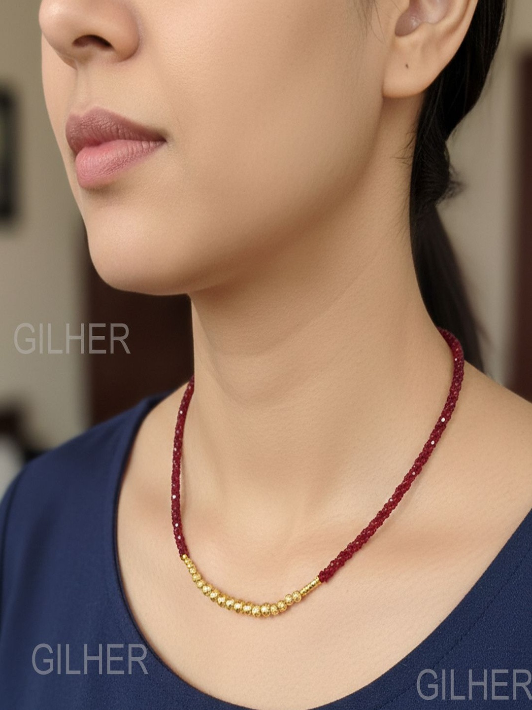 GILHER Brass Necklace