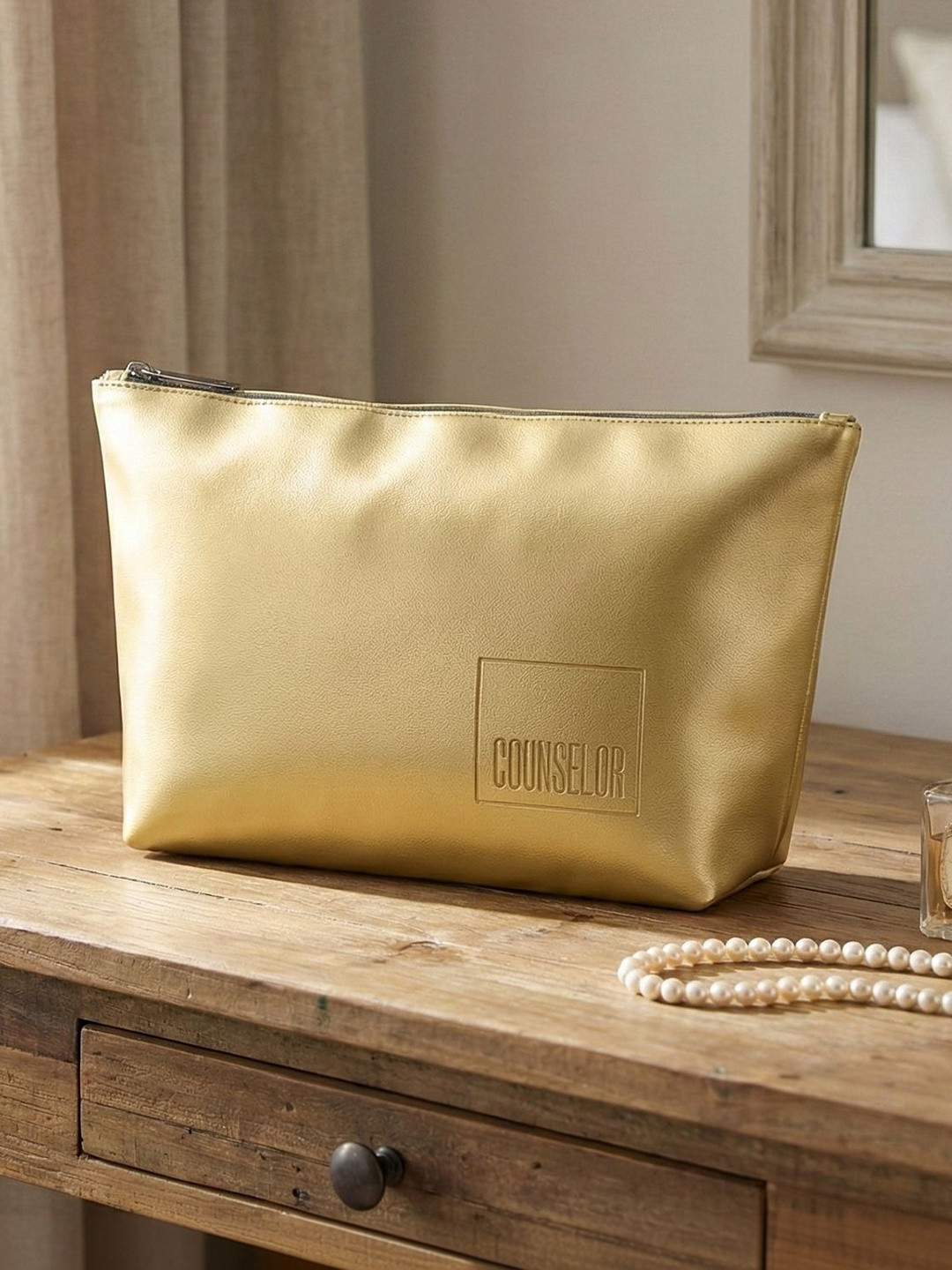 COUNSELOR PU Handheld Bag