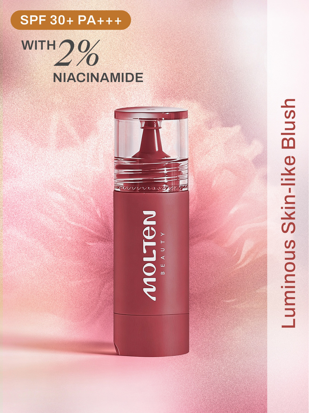 Molten Beauty Airy Blur Alcohol-Free Blush - 6.5 ml - 03 Rust Bloom