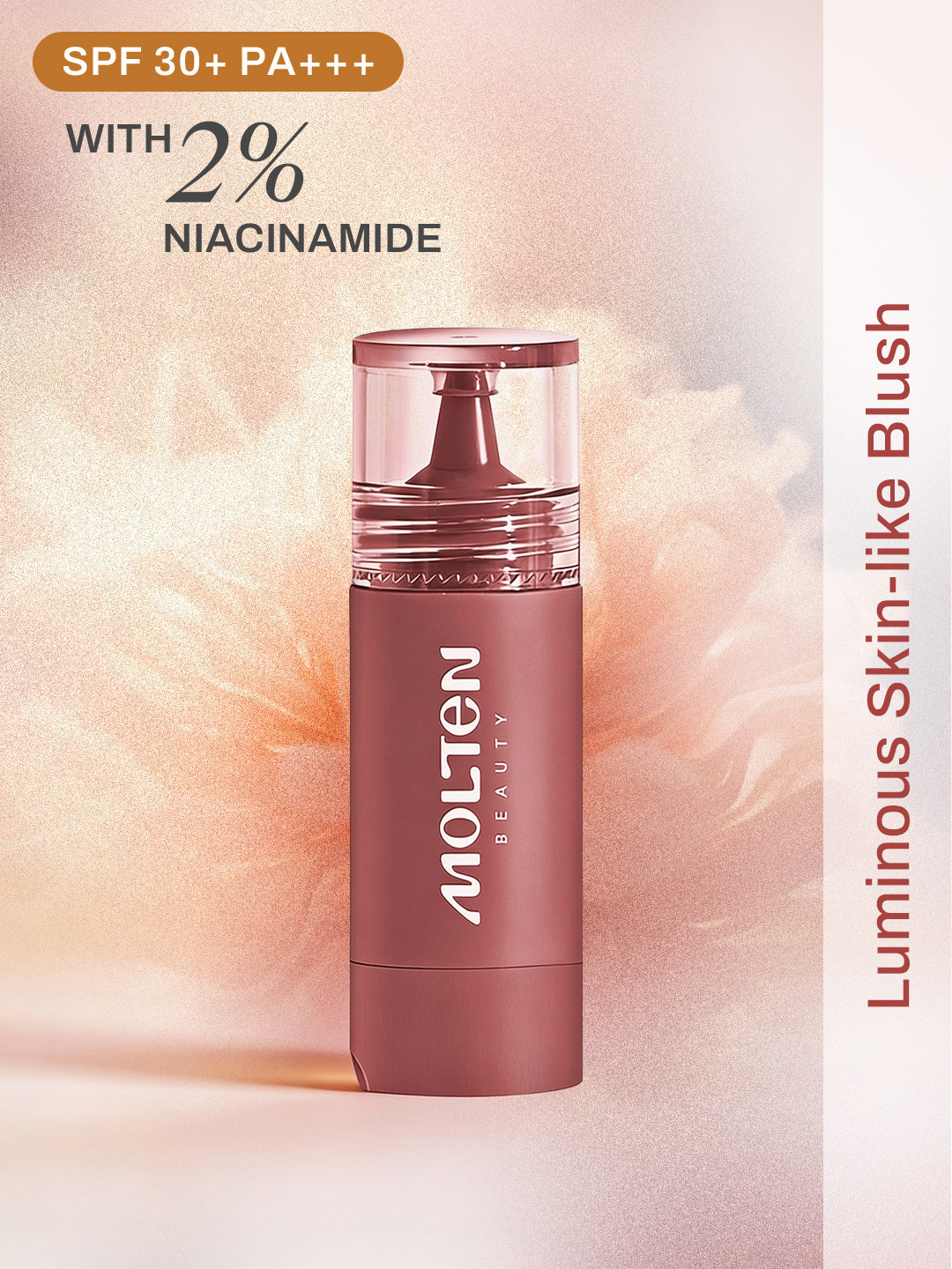 Molten Beauty Airy Blur Alcohol-Free Blush - 6.5 ml - 01 Bare Murmur