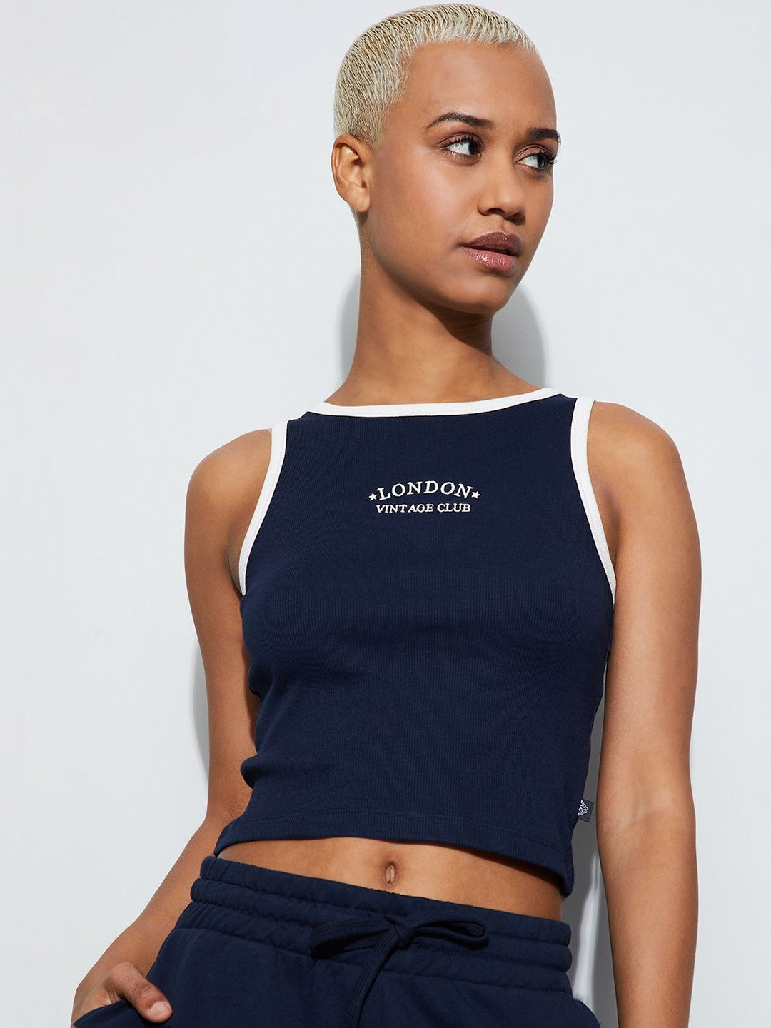 Kappa Cotton Crop Top