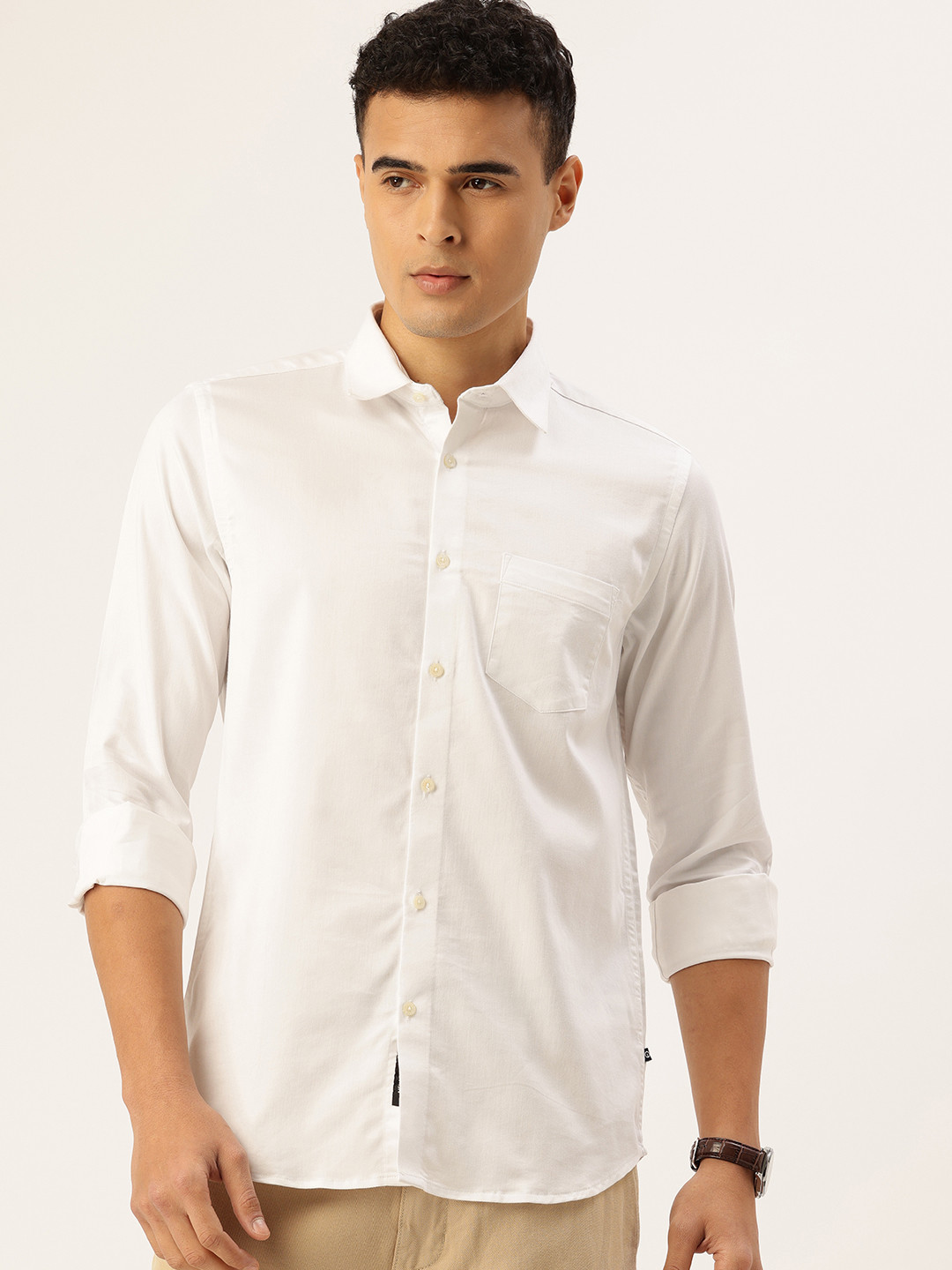 Integriti Slim Fit Pure Cotton Casual Shirt