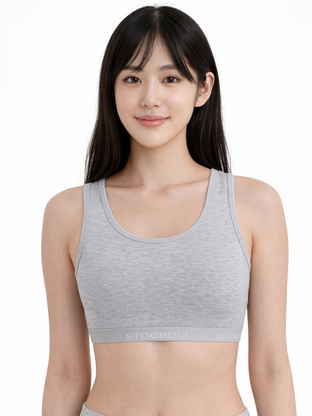 STOGBULL Women Cotton Lycra Non-Padded Full Coverage Active Bra