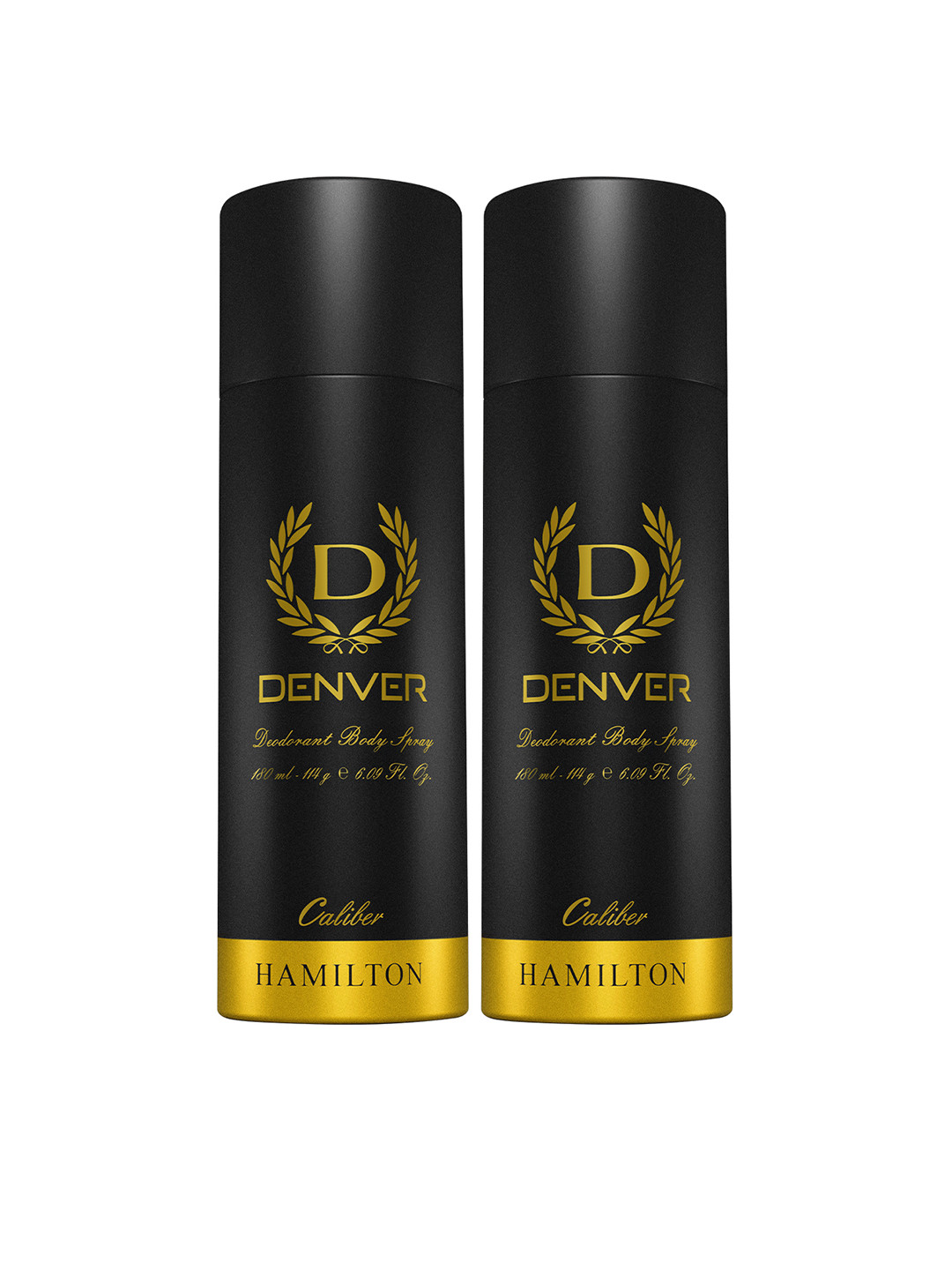 Denver Men Set of 2 Caliber Deodorant Body Sprays