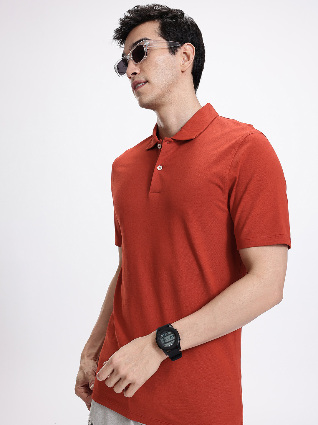 Kook N Keech Polo Collar Pure Cotton T-shirt