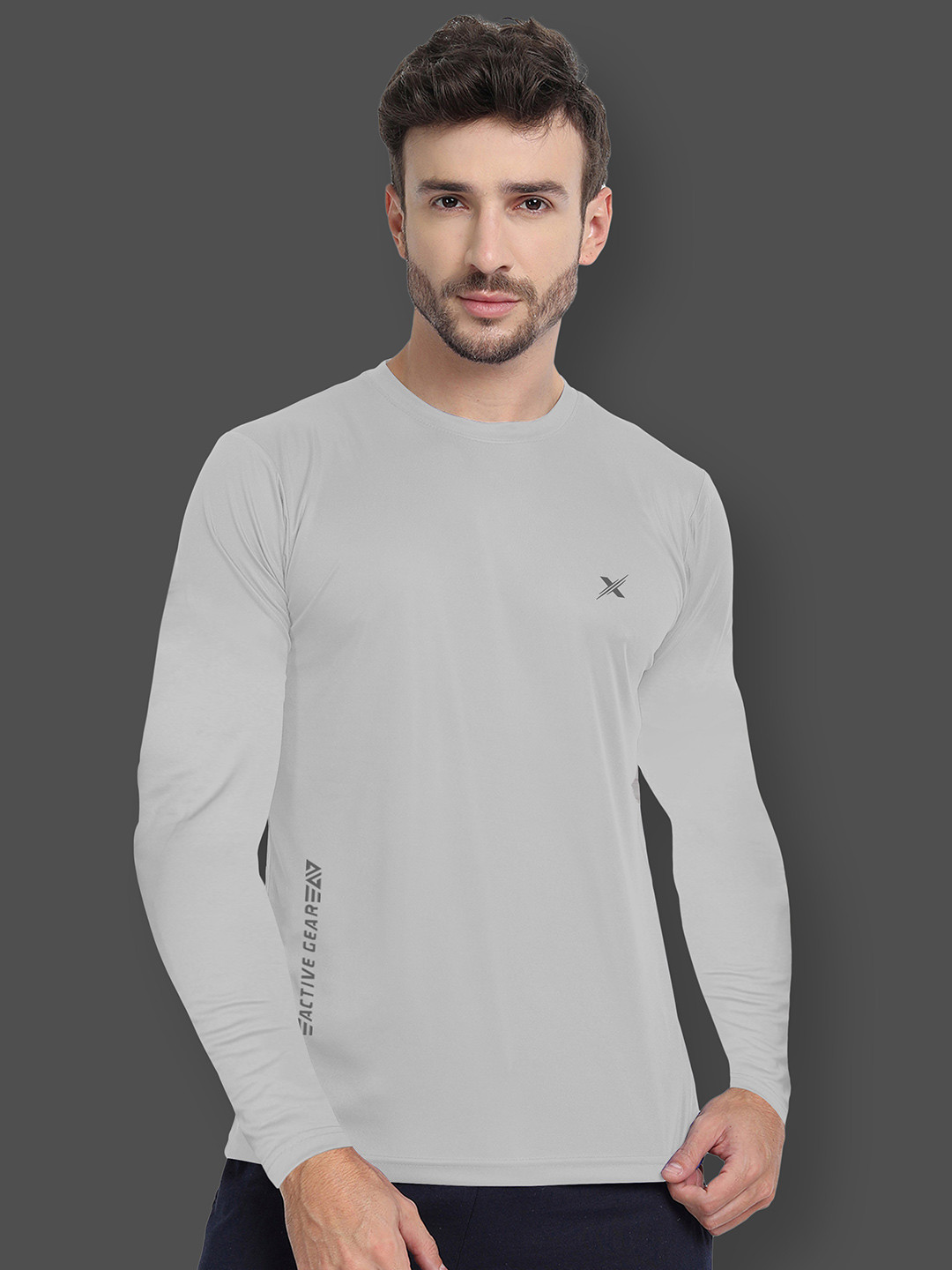 FTX Round Neck T-Shirt With Track Pants Co-Ords