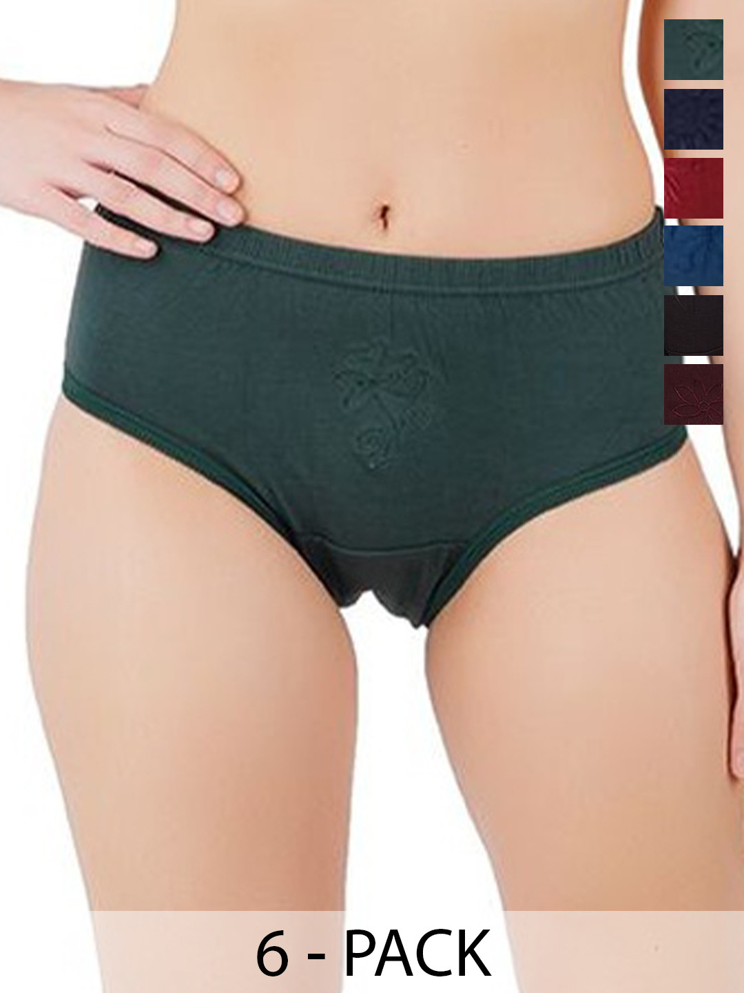 VIRUKSHAM Girls Cotton Briefs