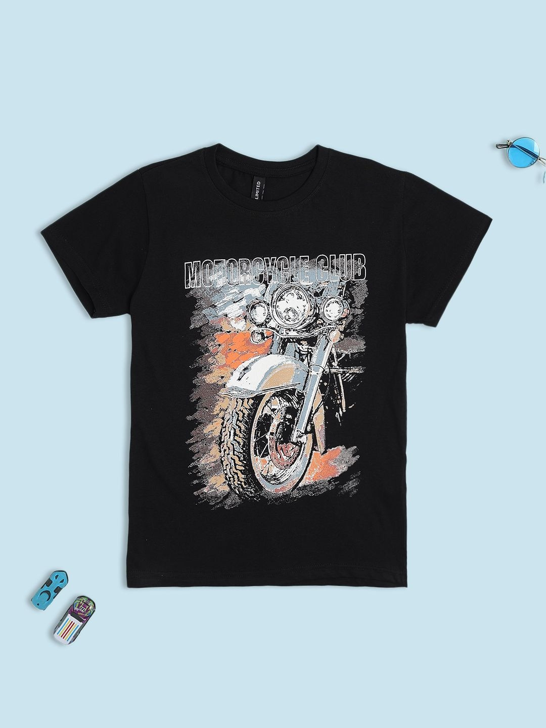 V-Mart Boys Graphic Printed T-shirt
