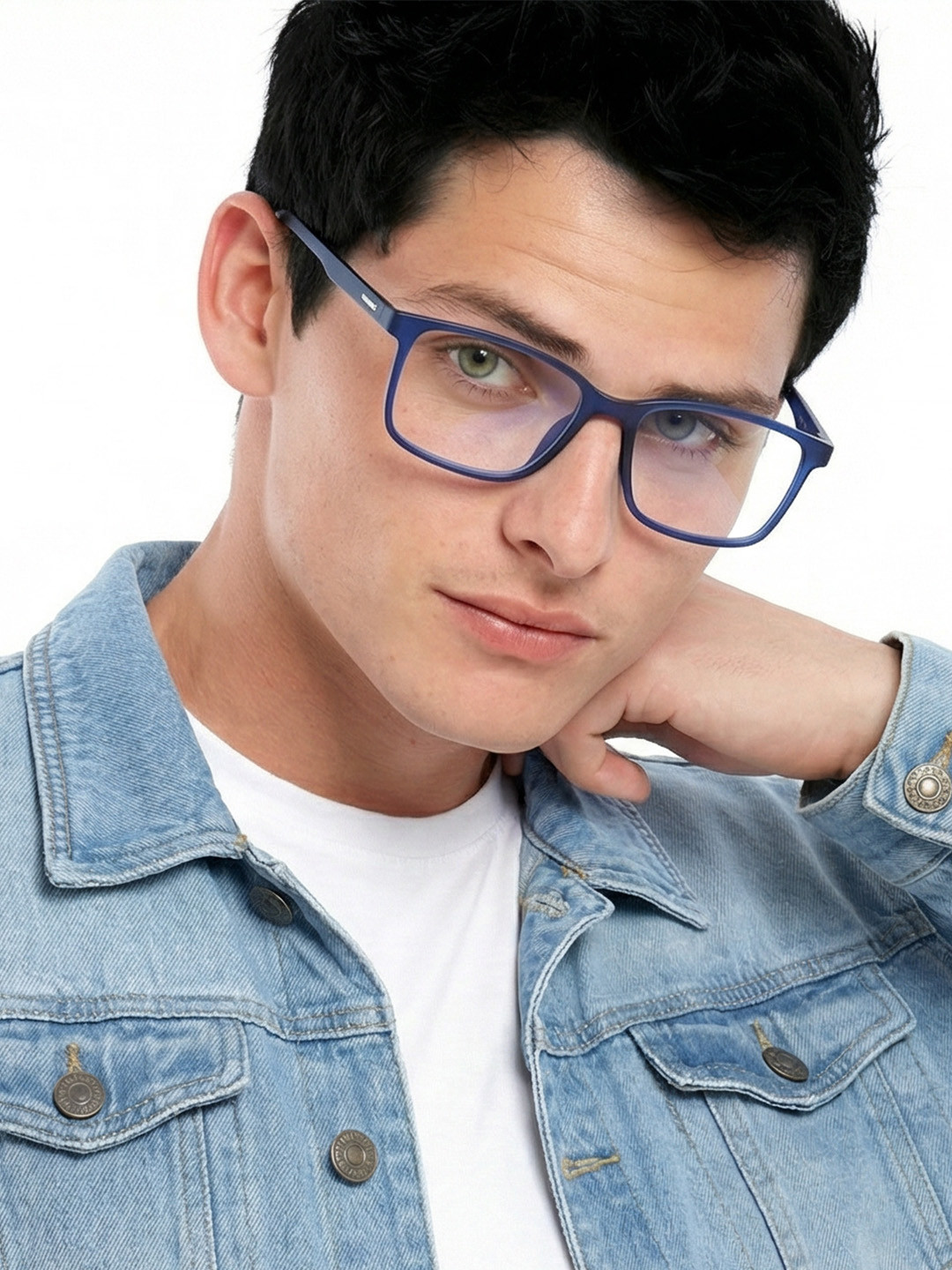LENSKART BLU Unisex Zero Power Blue Cut Computer Gaming Glasses