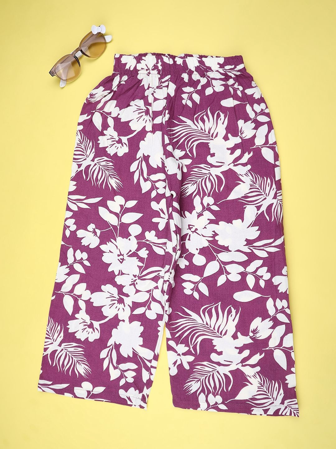 V-Mart Girls Printed Capris