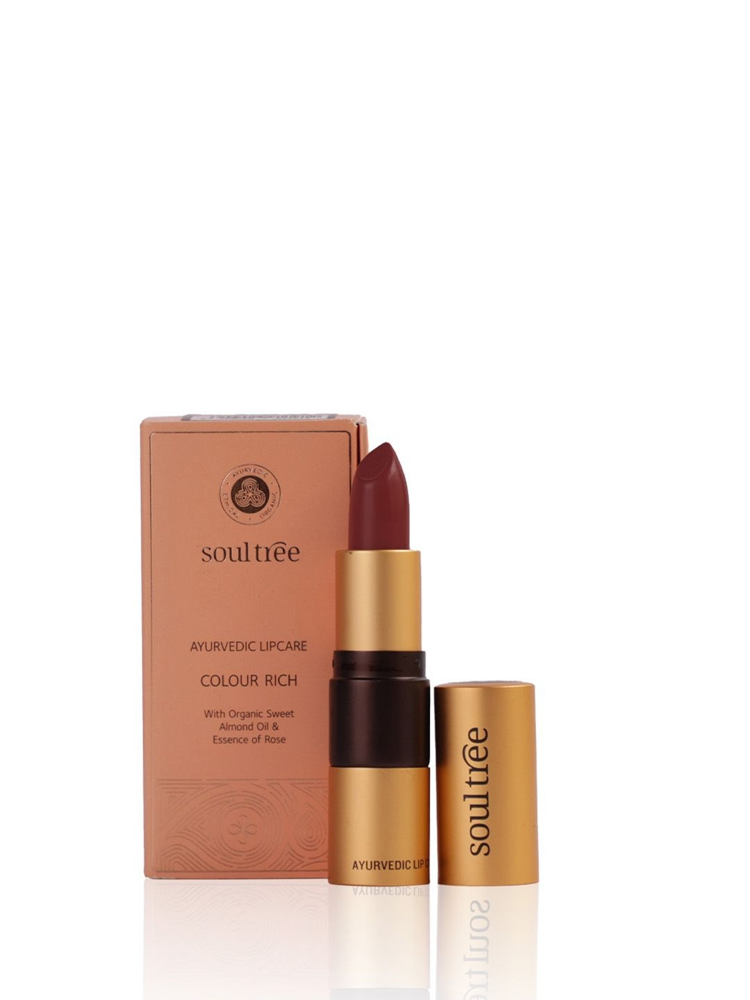 Soultree Ayurvedic Lipstick - 4 g - Cocoa Rich