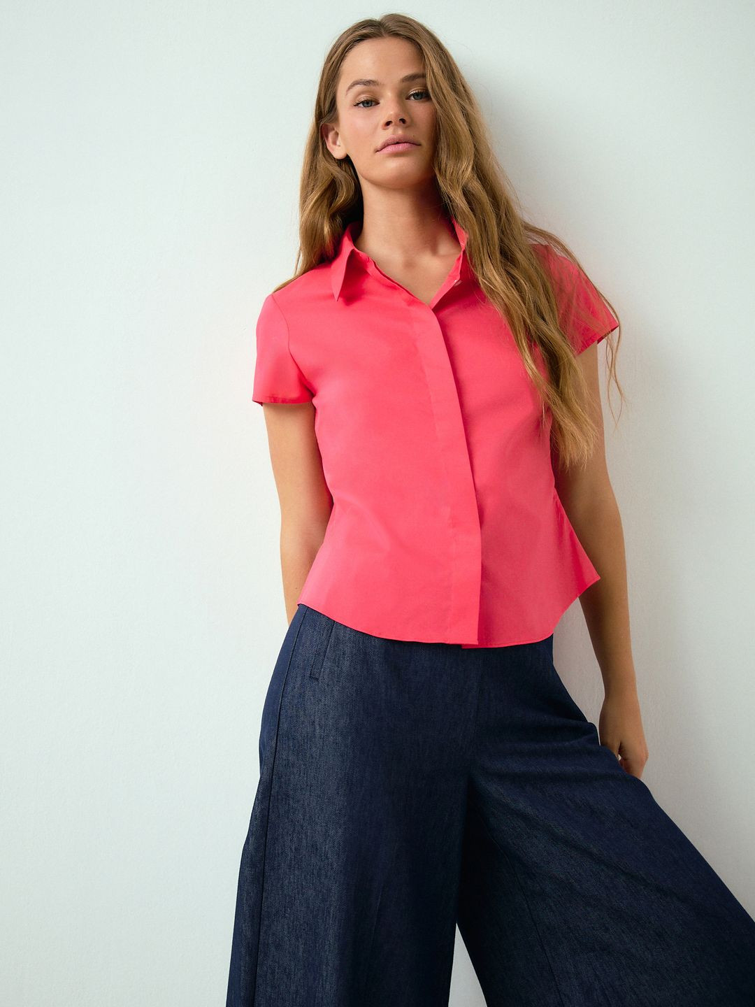 NEXT Spread Collar Casual Shirt