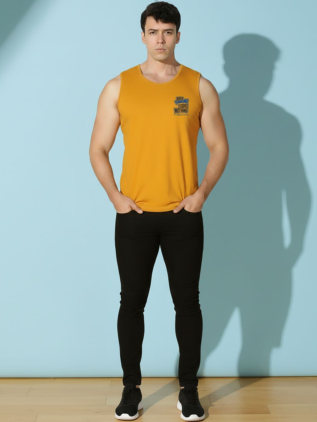 MINISTRY OF FRIENDS Printed Sleeveless T-Shirt