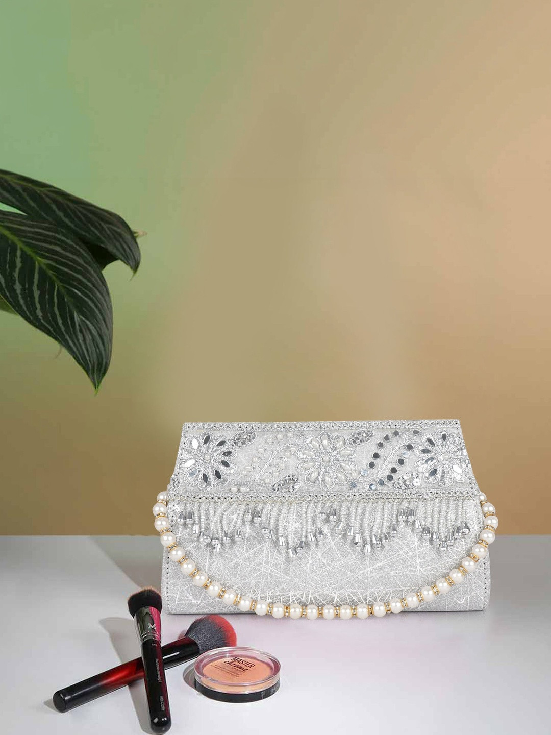 NEVIS Embellished Potli Clutch