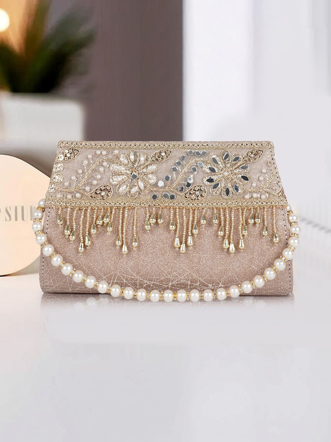 NEVIS Embellished Purse Clutch