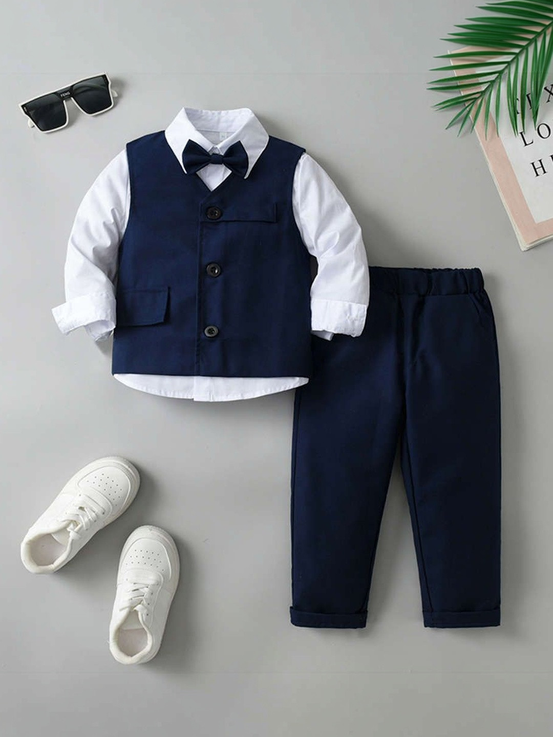 FABIZZA Boys Boys 3 Piece Suits