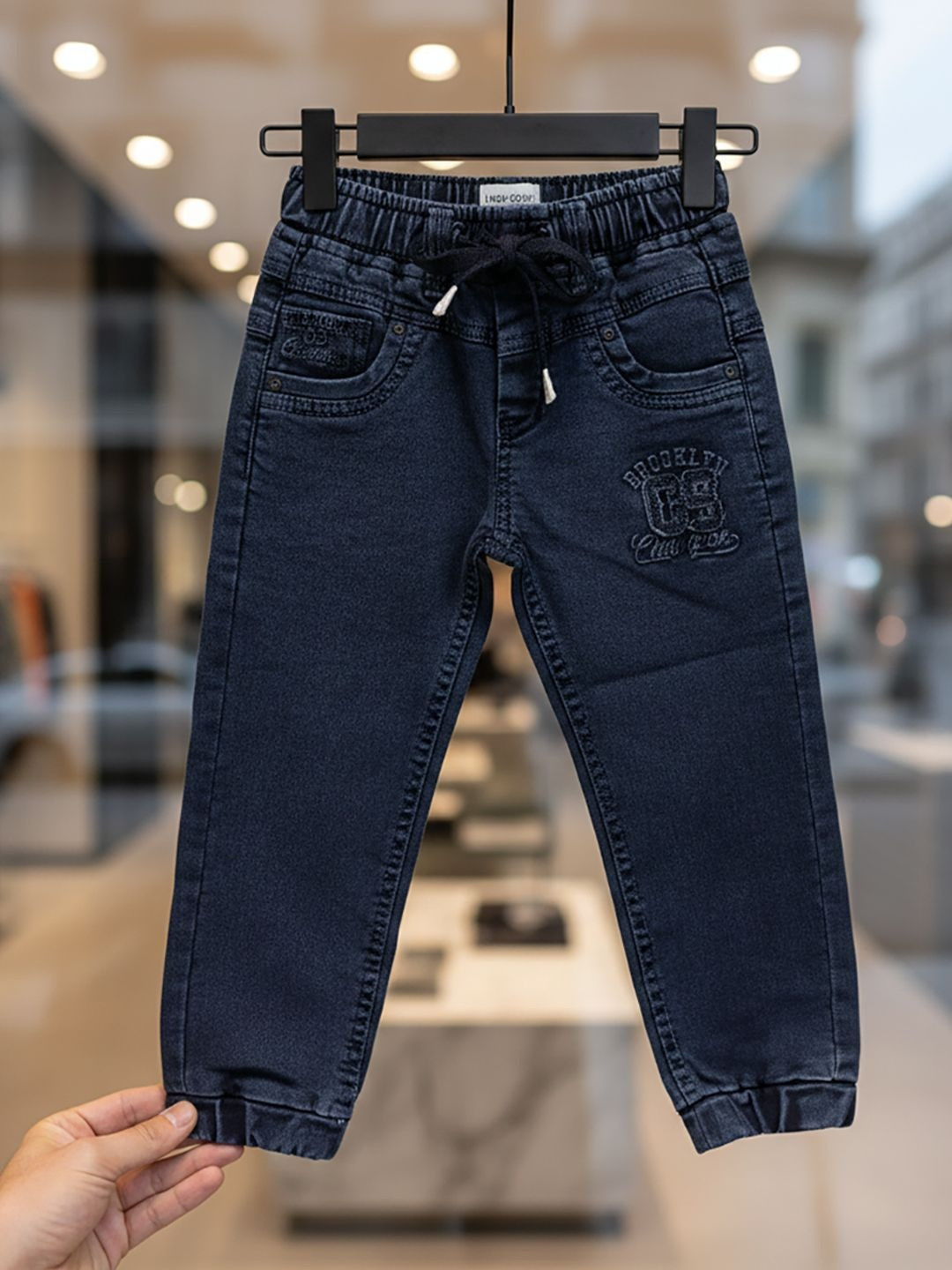 JFR Boys Jogger Low-Rise Light Fade Jeans