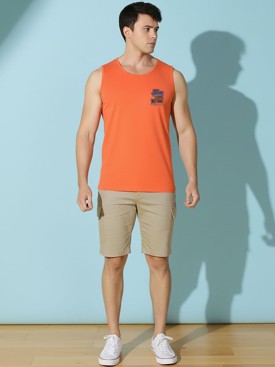 MINISTRY OF FRIENDS Printed Sleeveless T-Shirt