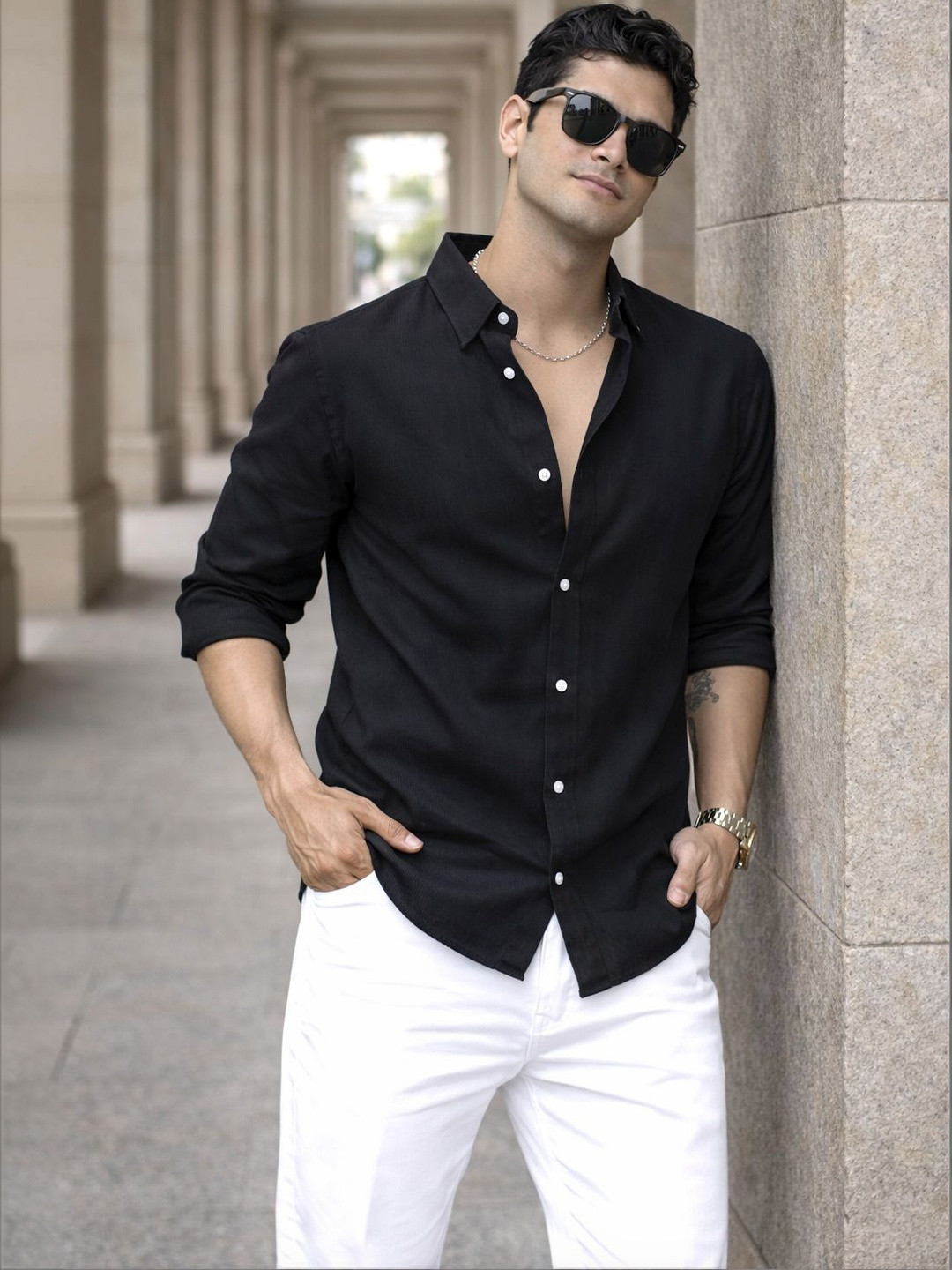 Mast & Harbour Men Comfort Casual Shirt