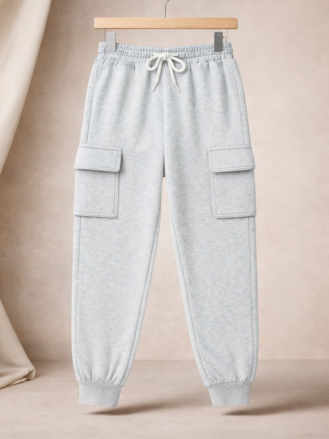LITWAY Boys Cotton Mid-Rise Cargos
