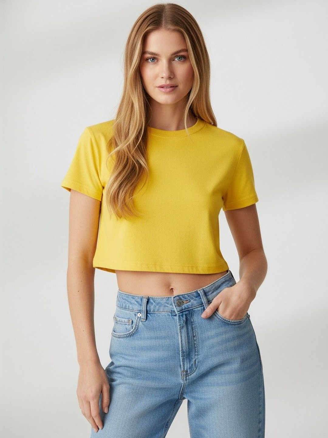 RuledBySun Cotton Crop Top