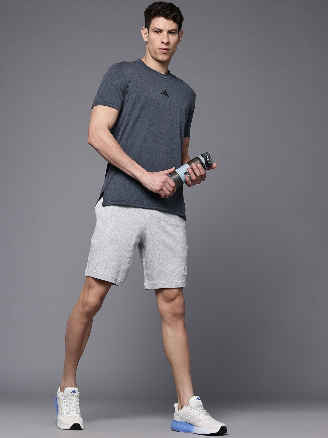 ADIDAS Round Neck Aeroready Regular Fit Training T-shirt