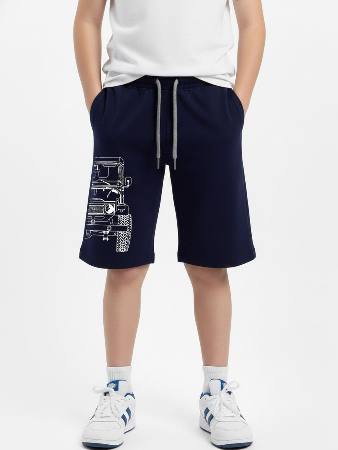 Hotfits Boys Printed Training or Gym Shorts