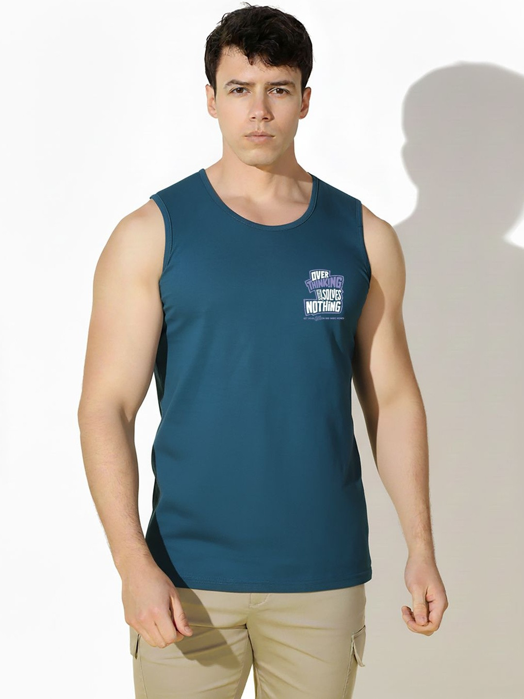 MINISTRY OF FRIENDS Printed Sleeveless T-Shirt
