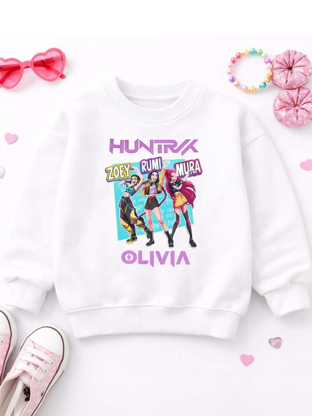 Googo Gaaga Girls Printed Sweatshirt