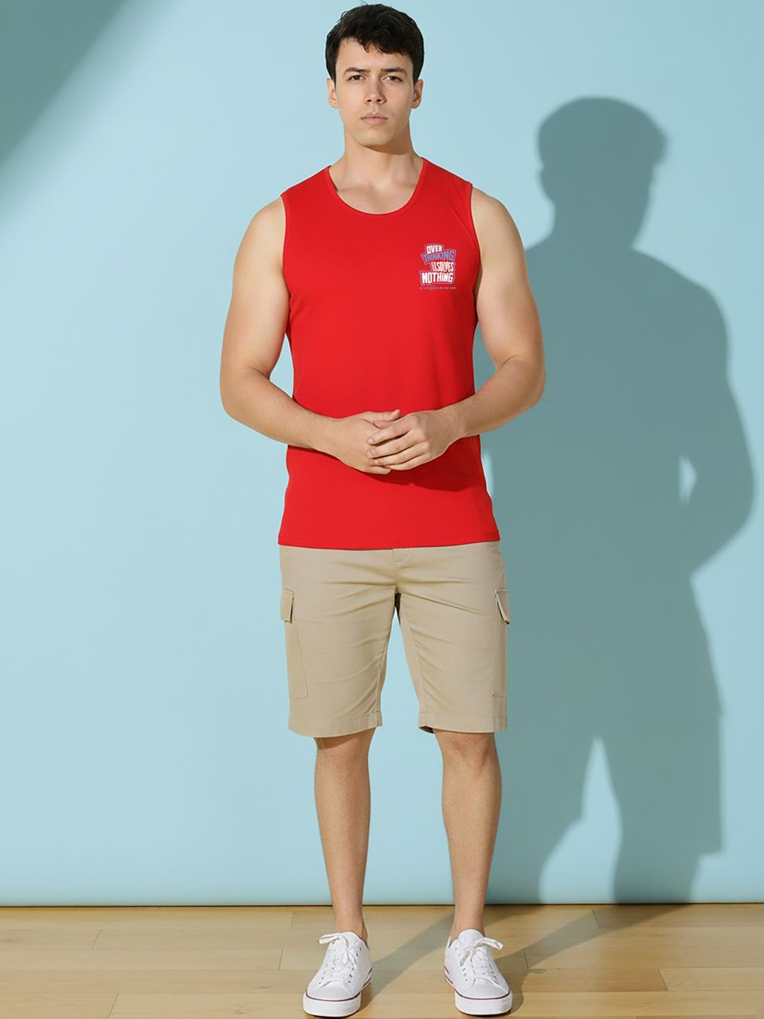 MINISTRY OF FRIENDS Printed Sleeveless T-Shirt