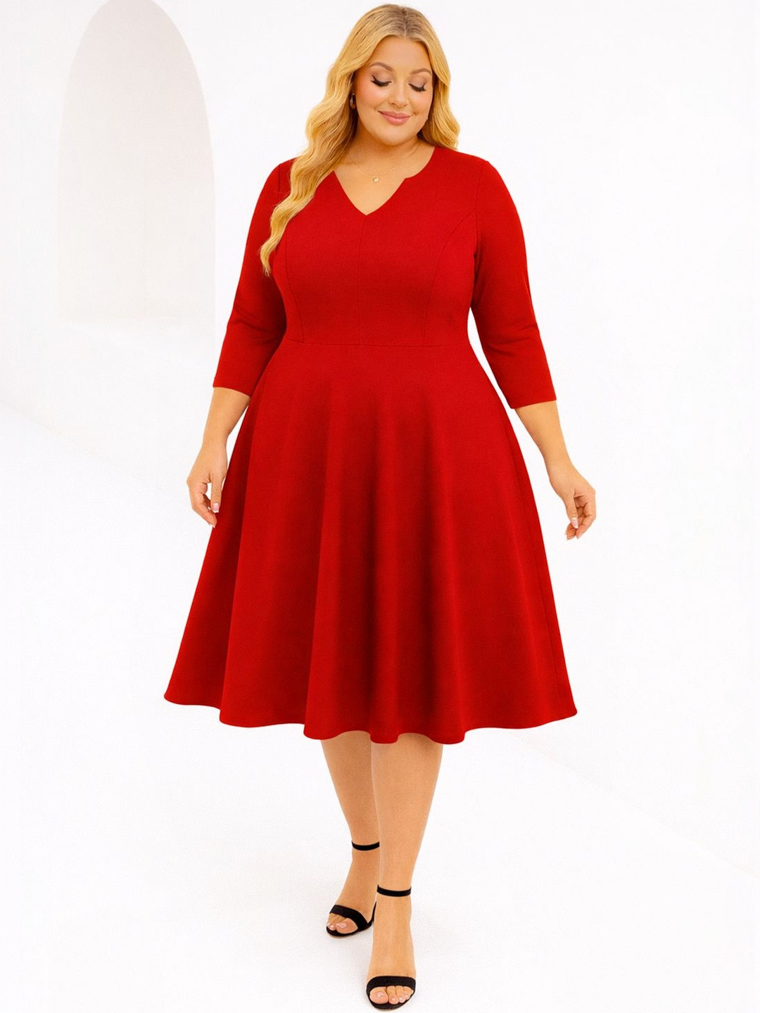 AMEEZA Fit & Flare Dress