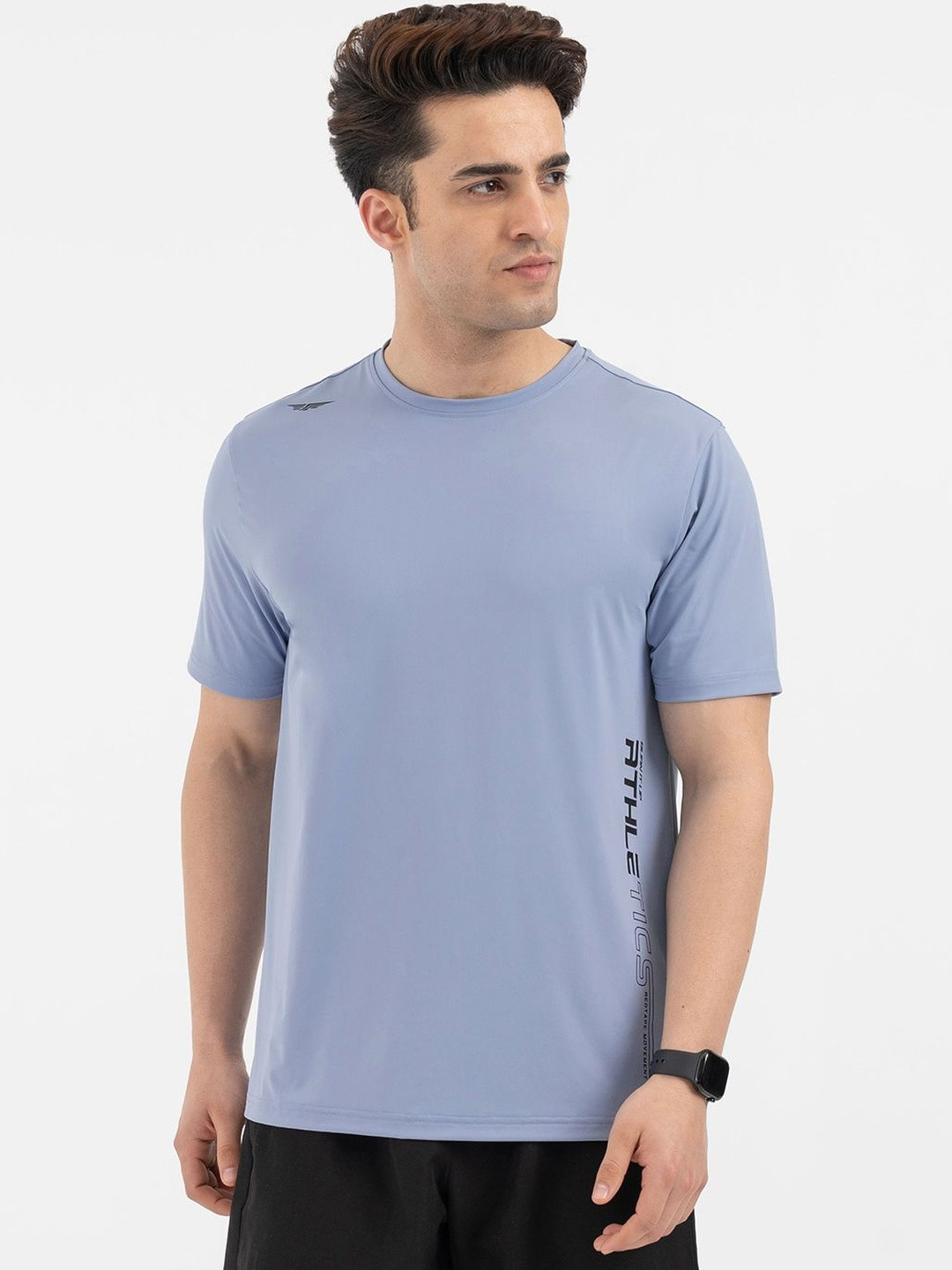 Red Tape Men Typography Printed T-shirt