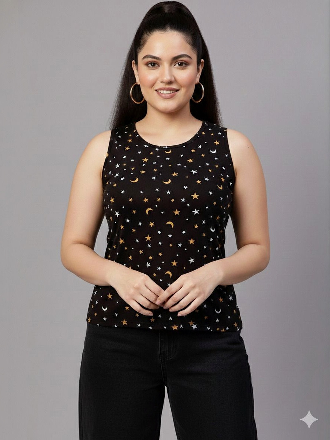 Fasha Print Cotton Top