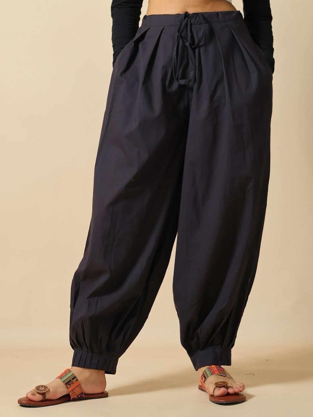 SUKITI Women Loose Fit Harem Pants