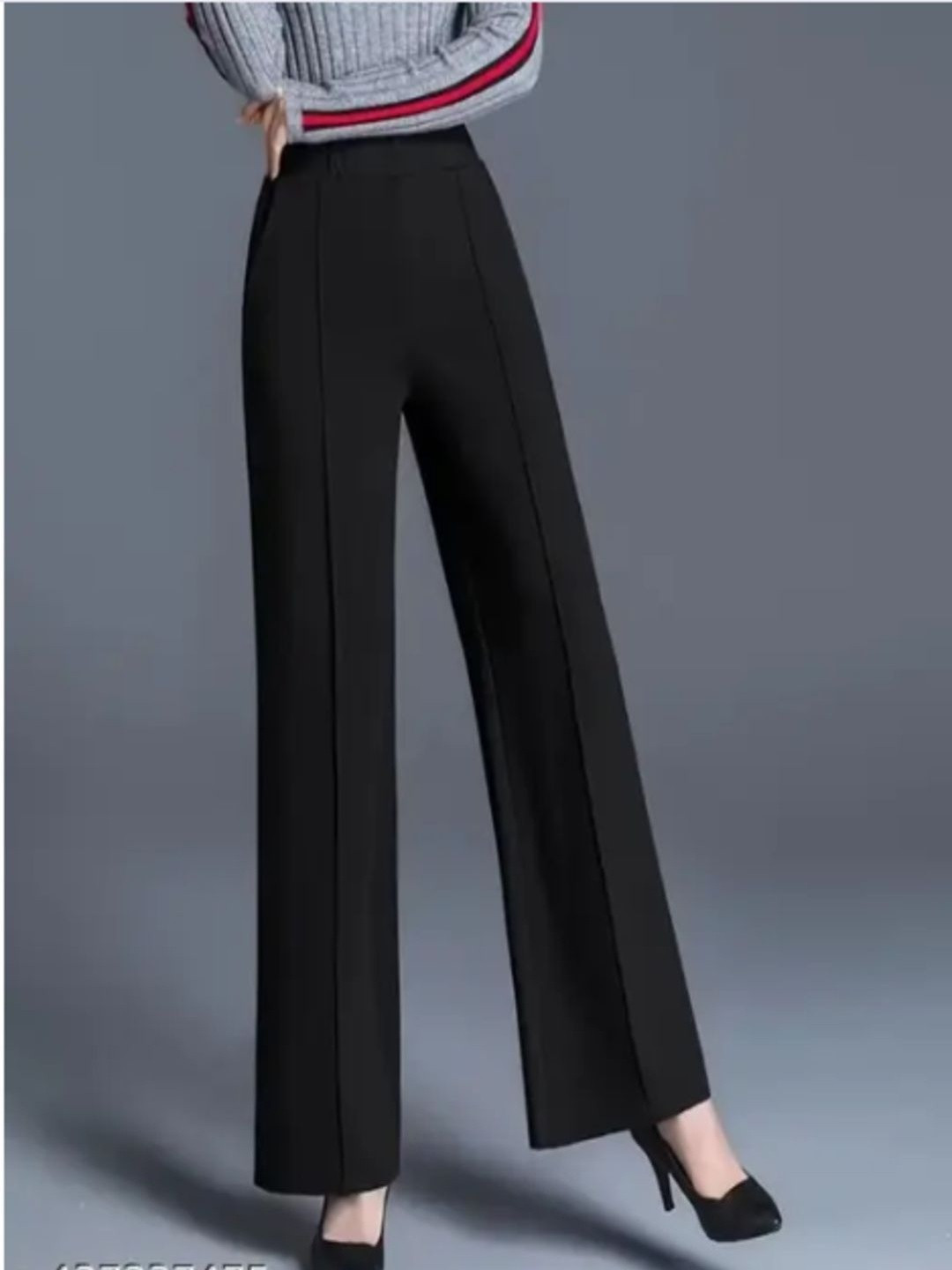 Prachin Fashion Women Knitted Palazzos