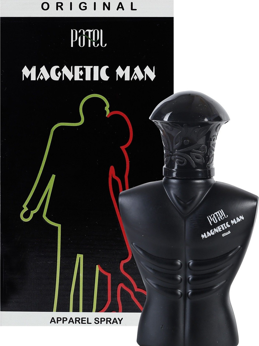 Patel Unisex Magnetic Man Long-Lasting Apparel Spray Perfumes - 50 ml