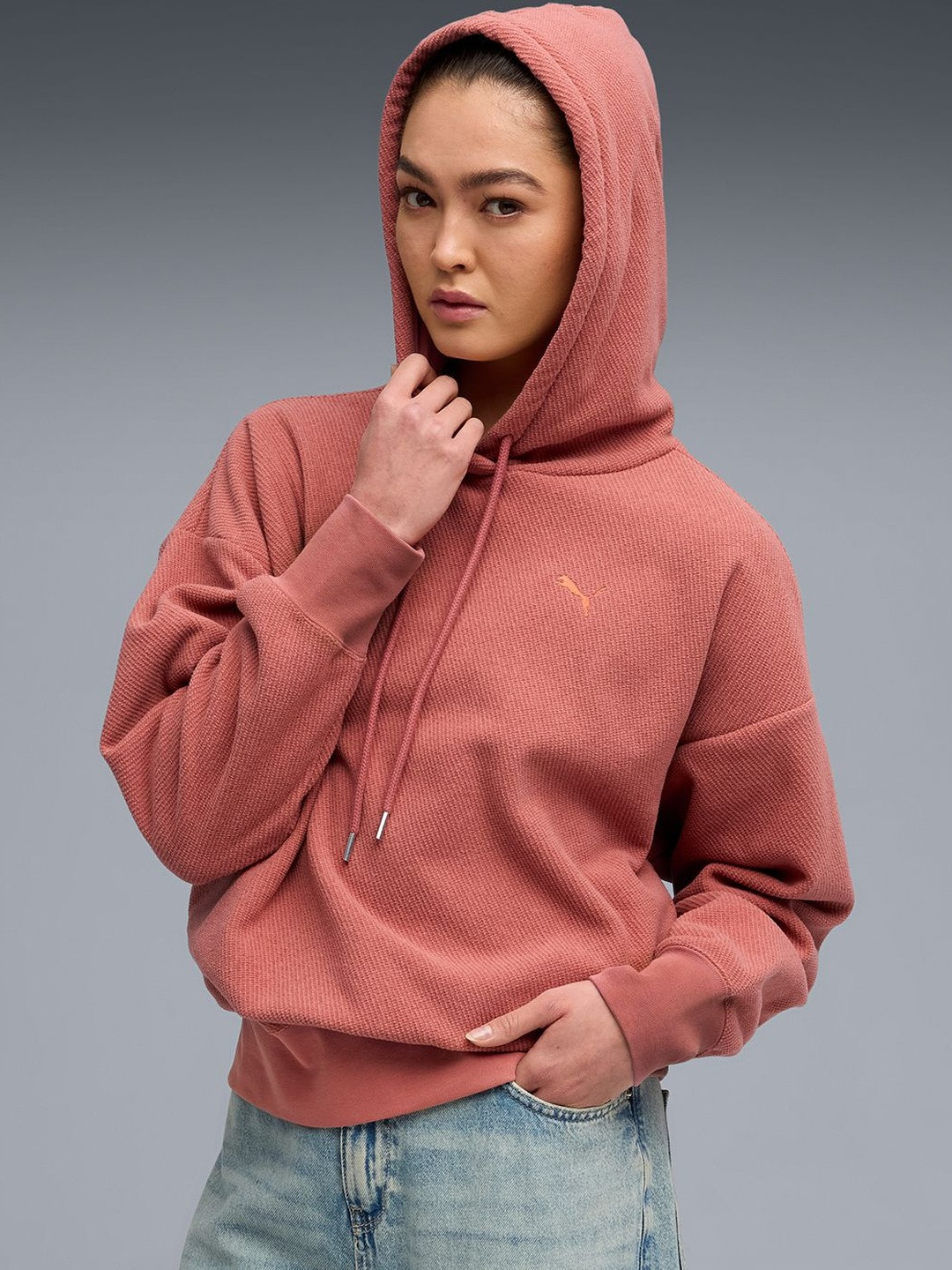 Puma HER Oversized Women's Winterized Hoodie