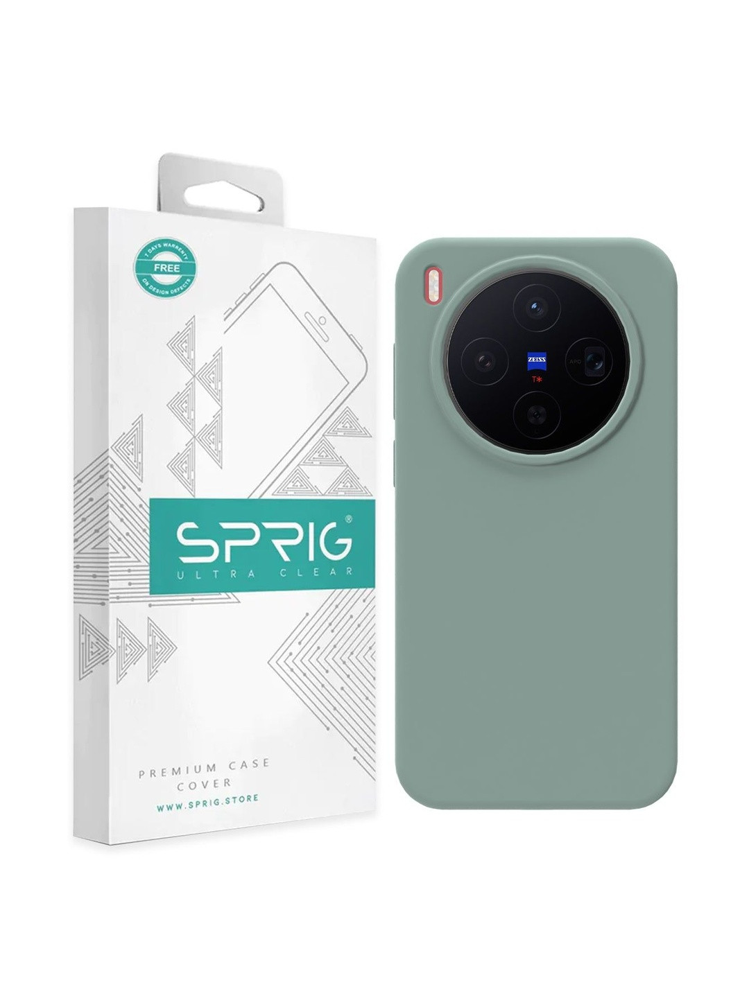 SPRIG Vivo X300 5G Silicone Back Cover
