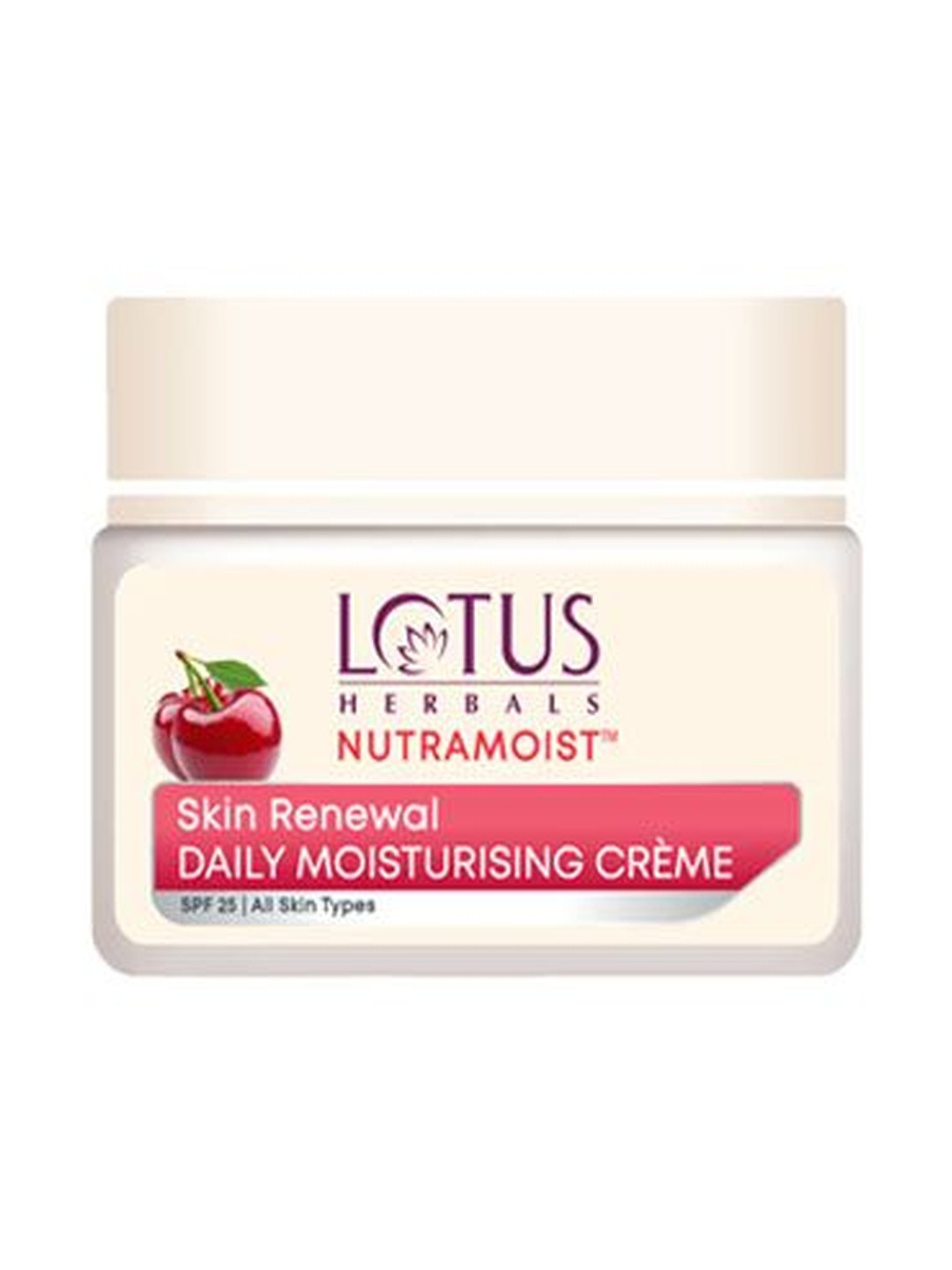 Lotus Herbals Nutramoist Skin Renewal SPF 25 Daily Moisturising Cream - 50 g