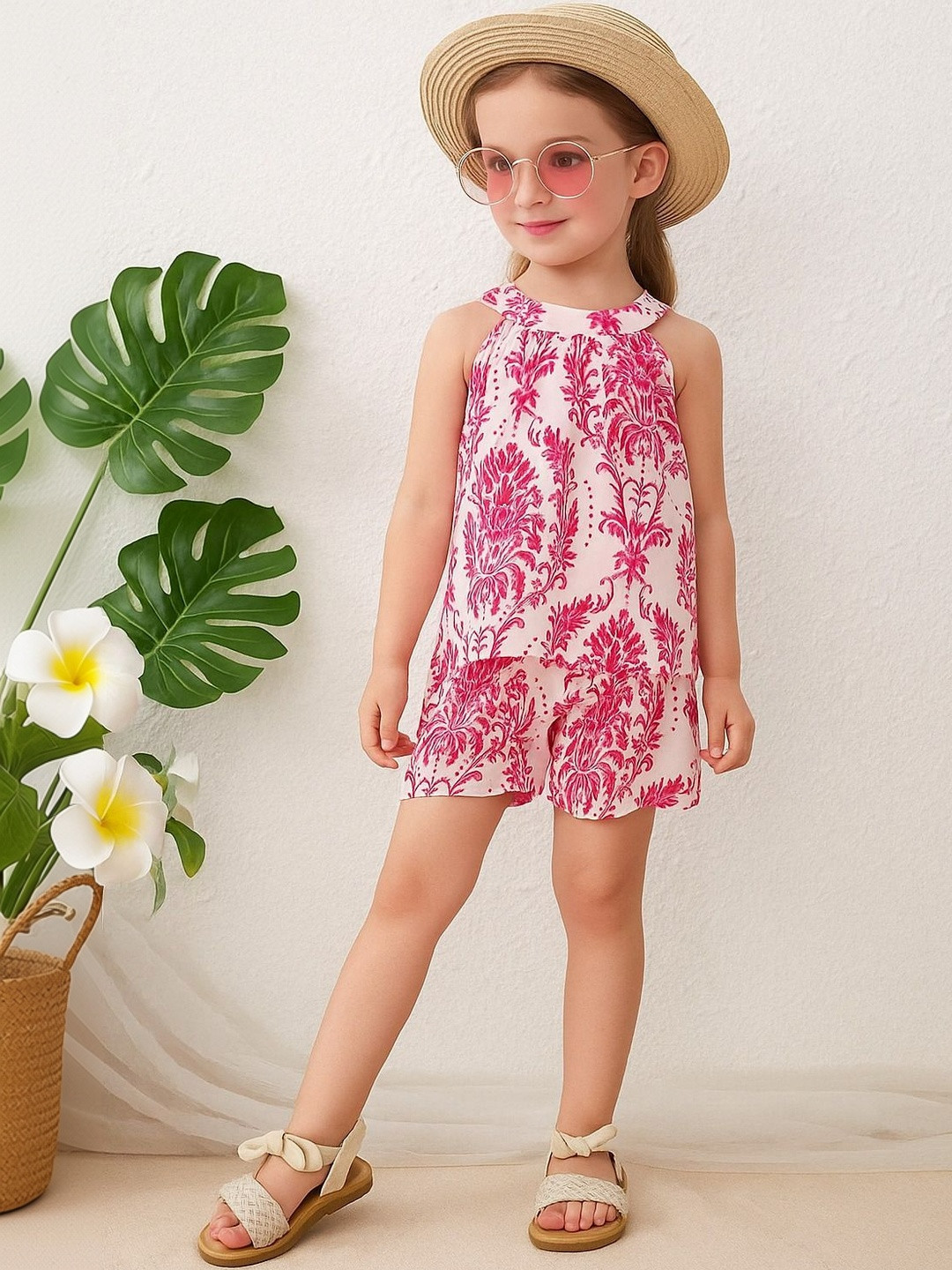 Dhanoo fashion Floral Print A-Line Dress