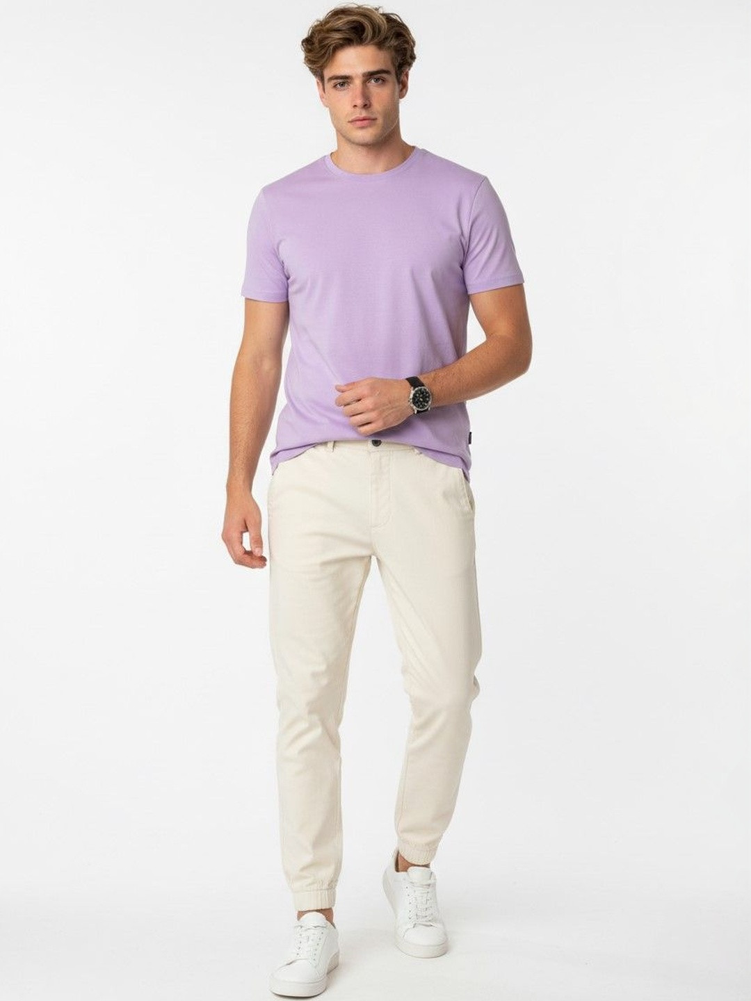 Organic Chics Men Pure Cotton Anti Odour T-shirt