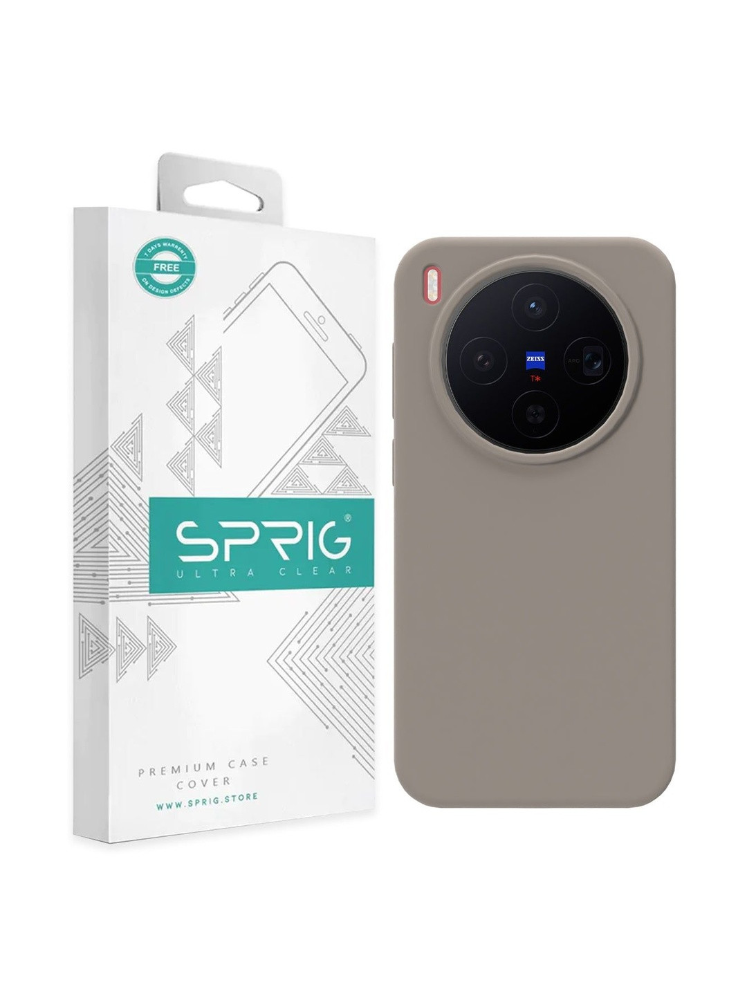 SPRIG Vivo X300 5G Silicone Back Cover
