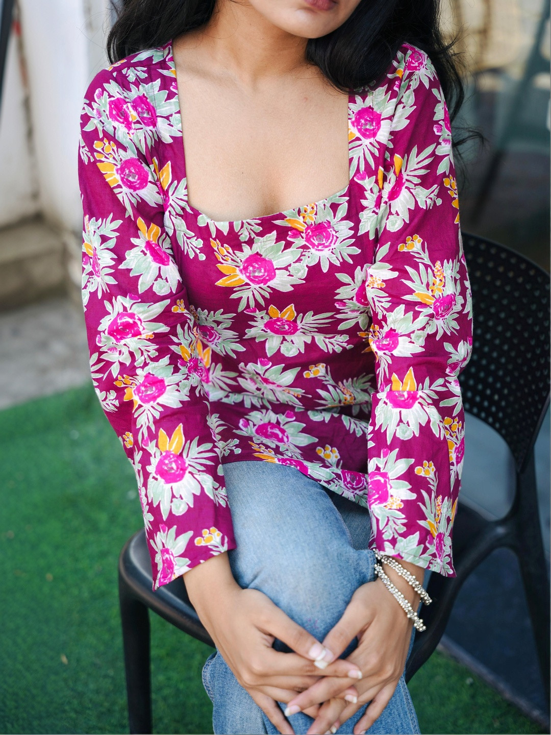 RAJAM Women Floral Printed Kurta