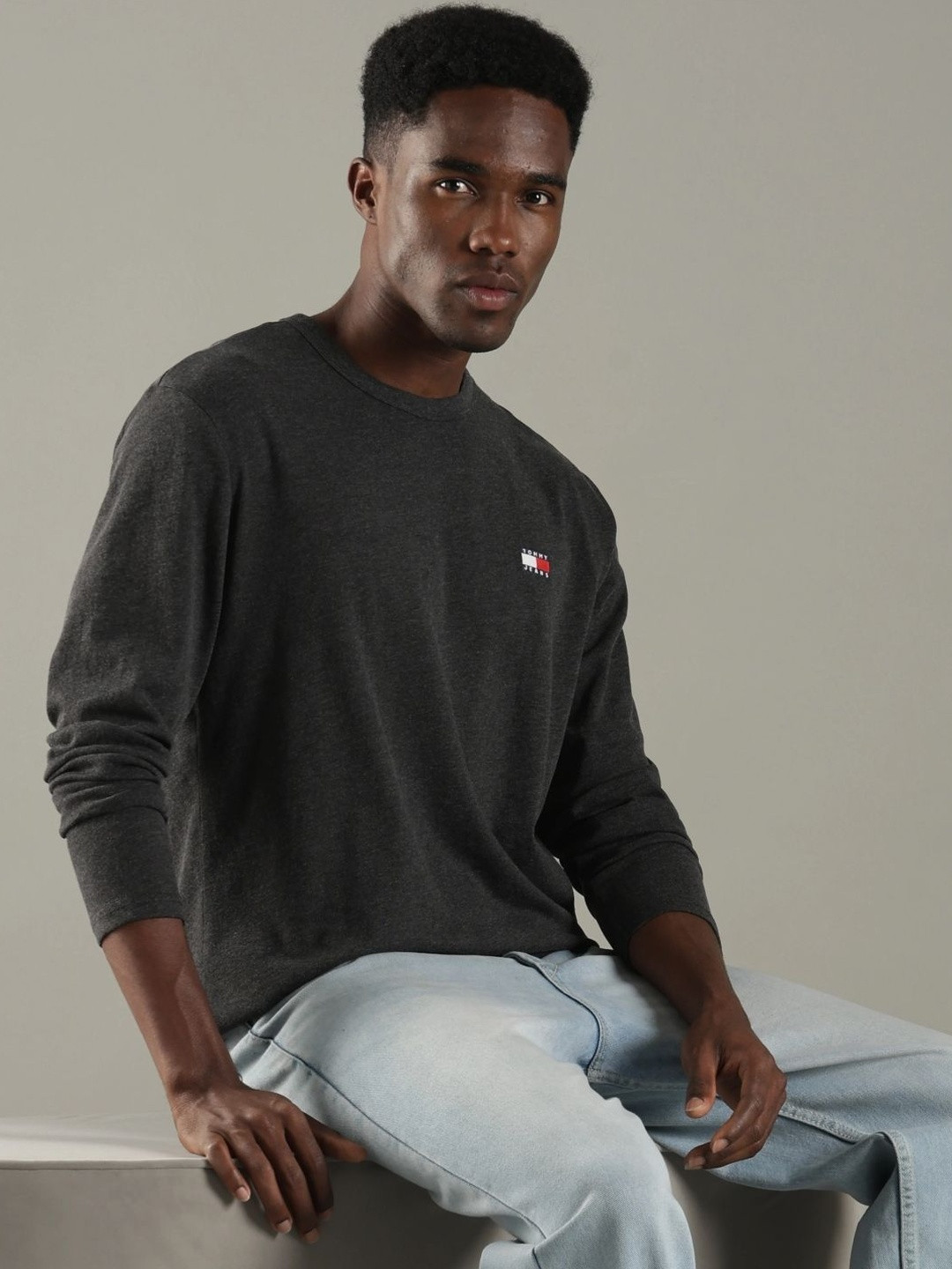 Tommy Hilfiger Men Brand Logo T-shirt