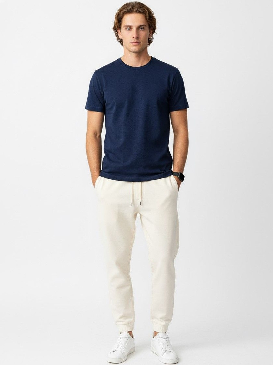 Organic Chics Men Pure Cotton Anti Odour T-shirt