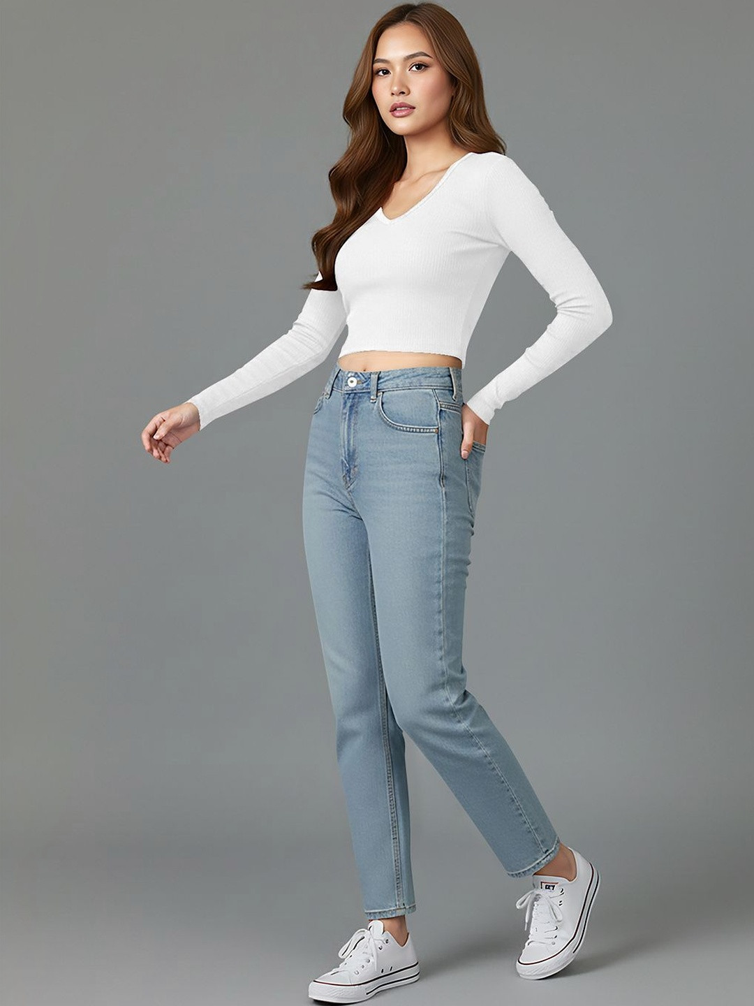 Navyankaa Shirt Style Top